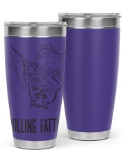 Cat Rolling Fatties 30oz Tumbler tile
