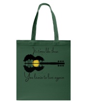 You Learn To Live Again. Tote Bag tile