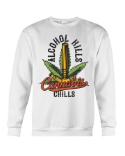 Alco-hol K-ills Can-nabis Chills Crewneck Sweatshirt tile