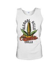 Alco-hol K-ills Can-nabis Chills Unisex Tank tile
