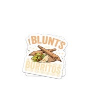 Blunts And Burritos Sticker tile