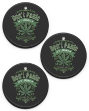 Don't Panic It's organic Circle Ornament (Porcelain) tile