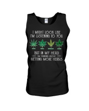 but-in-my-head-i-m-thinking-about-getting-more-herbs-weed Unisex Tank tile