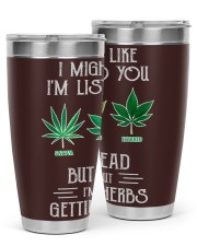 but-in-my-head-i-m-thinking-about-getting-more-herbs-weed 30oz Tumbler tile