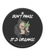 Don’t panic It’s organic Circle Ornament (Porcelain) tile