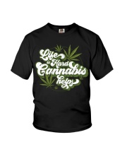 Cannabis helps Youth T-Shirt tile
