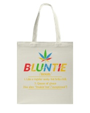 Bluntie Like A Regular Aunty Tote Bag tile