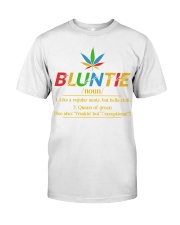 Bluntie Like A Regular Aunty Premium Fit Mens Tee tile