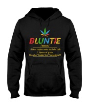 Bluntie Like A Regular Aunty Hooded Sweatshirt front