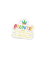 Bluntie Like A Regular Aunty Sticker tile
