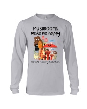 Mushrooms make me happy Long Sleeve Tee tile