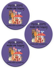 Mushrooms make me happy Circle Ornament (Porcelain) tile