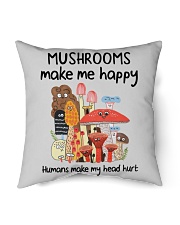Mushrooms make me happy Indoor Pillow tile