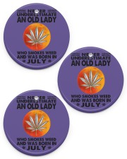 July Circle Ornament (Porcelain) tile