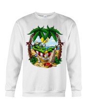 Alien Stoner Beach Party Crewneck Sweatshirt tile