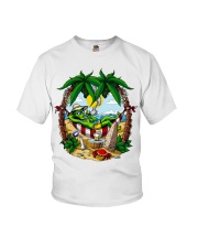 Alien Stoner Beach Party Youth T-Shirt tile
