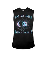 Sativa days indica nights Sleeveless Tee tile