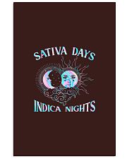 Sativa days indica nights Vertical Poster tile