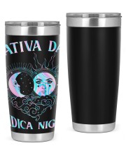 Sativa days indica nights 20oz Tumbler tile