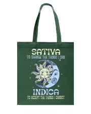 Sativa to change the things i can Tote Bag tile