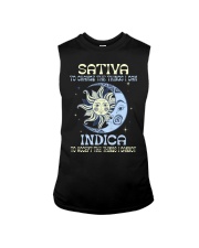 Sativa to change the things i can Sleeveless Tee tile