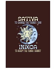Sativa to change the things i can Vertical Poster tile