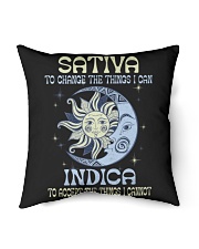Sativa to change the things i can Indoor Pillow tile