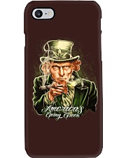MARIJUANA UNCLE SAM AMERICA'S GOING GREEN Phone Case tile