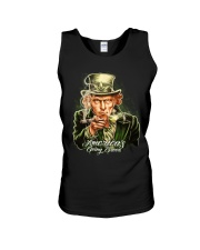 MARIJUANA UNCLE SAM AMERICA'S GOING GREEN Unisex Tank tile
