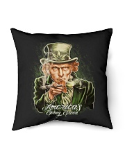 MARIJUANA UNCLE SAM AMERICA'S GOING GREEN Indoor Pillow tile