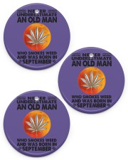 September Circle Ornament (Porcelain) tile