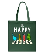 be happy Tote Bag tile
