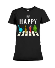 be happy Premium Fit Ladies Tee tile