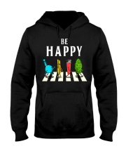 be happy Hooded Sweatshirt tile