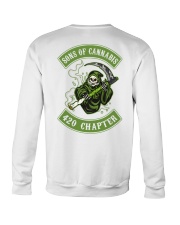 BACK-SONS OF CANNABIS 420 CHAPTER. Crewneck Sweatshirt tile