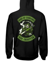 BACK-SONS OF CANNABIS 420 CHAPTER. Hooded Sweatshirt back