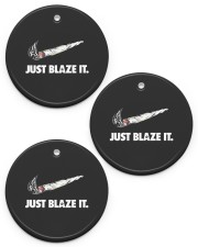 Just Blaze it Circle Ornament (Porcelain) tile