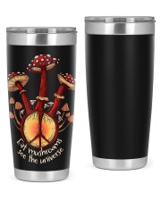 Eat mushrooms see the universe 20oz Tumbler tile
