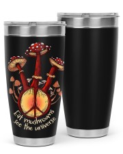 Eat mushrooms see the universe 30oz Tumbler tile