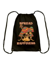 Spread Happines Drawstring Bag tile