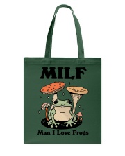 Man i love frogs Tote Bag tile