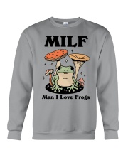 Man i love frogs Crewneck Sweatshirt tile