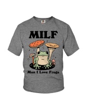 Man i love frogs Youth T-Shirt tile
