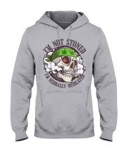 I'm Not Stoned I'm Herbally Medicated Hooded Sweatshirt front