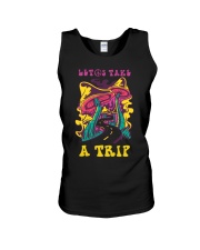 Let's take a trip Unisex Tank tile