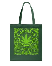 Can-abis Sa-tiva Tote Bag tile