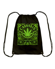 Can-abis Sa-tiva Drawstring Bag tile