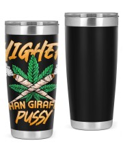 Higher Than Giraffe Pussy Funny Cannabis 20oz Tumbler tile