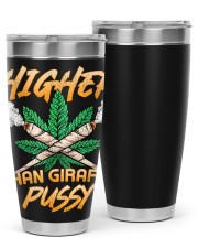 Higher Than Giraffe Pussy Funny Cannabis 30oz Tumbler tile