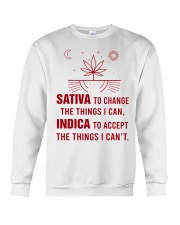 sativa-to-change-the-things-i-can-indica-to-accept-the-things-i Crewneck Sweatshirt tile